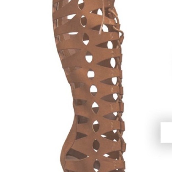 LACE UP GLADIATOR HEELS (New) - Picture 3 of 3